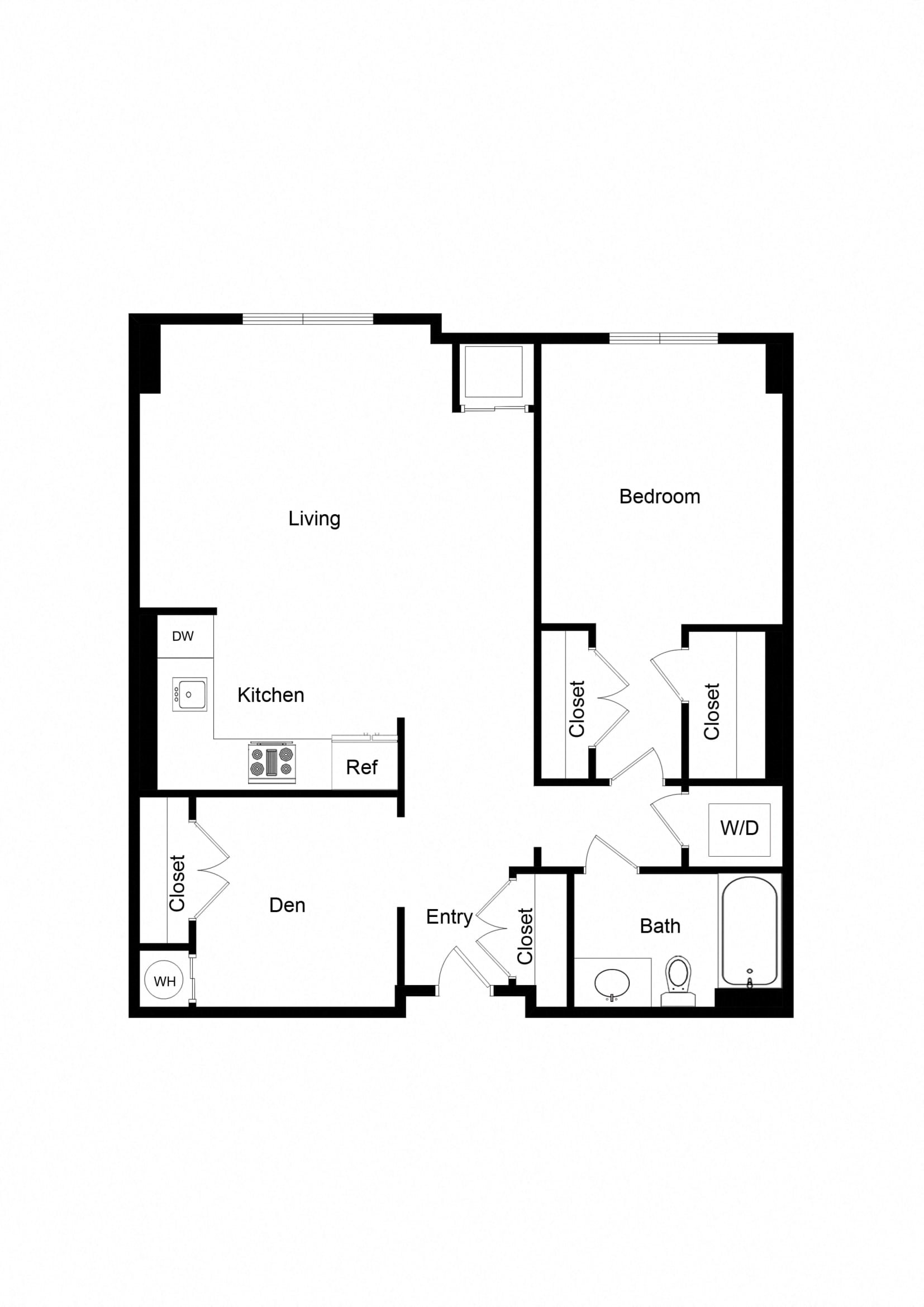 Den AD02B floor plan